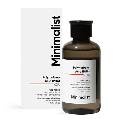 MINIMALIST POLYHYDROXY PHA 03% FACE TONER 150ML