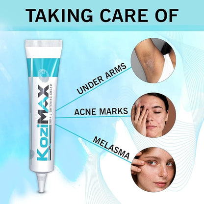 Kozimax skin lightening cream 15g pack of 2