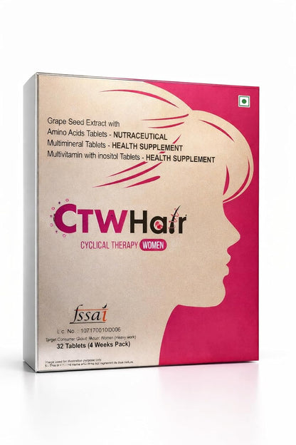 CTW Hair Cyclical Therapy Supplement Kit For Women
