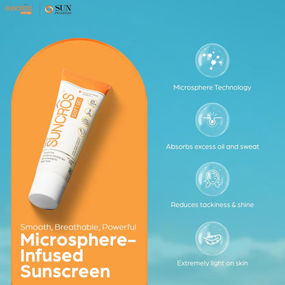 Suncros Softgel Sunscreen, SPF 50+ & PA+++ 50g