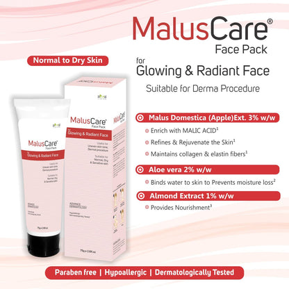 Vegetal MalusCare Face pack 75g.