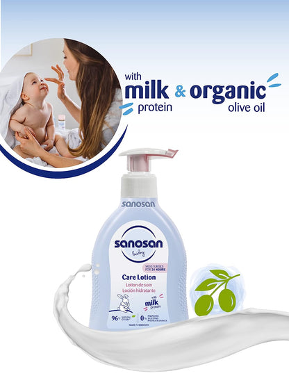 Sanosan baby care lotion 200 ml | glowderma