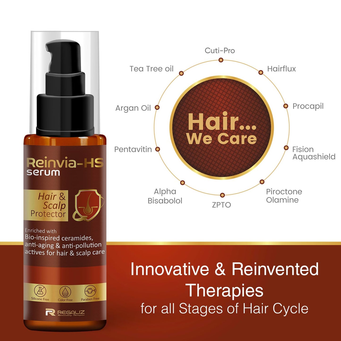 Reinvia-HS Hair & Scalp Protector Serum 50ml