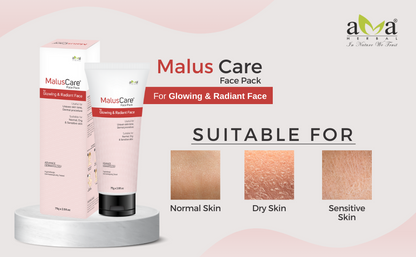 Maluscare face pack cleanser 75g pack of 2