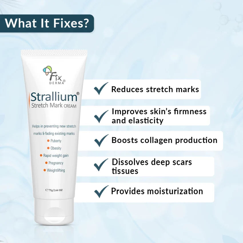 Strallium stretch mark cream 75g