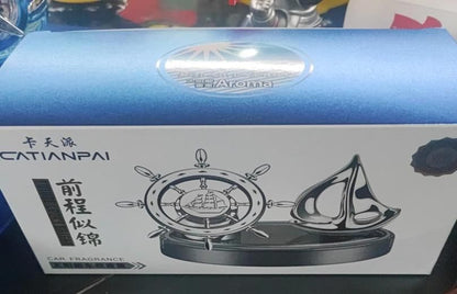 Ship Solar Perfume Car Air Freshener