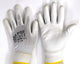 Karissa Polyurethane Palm Coated Gloves , 1 Pair (White)