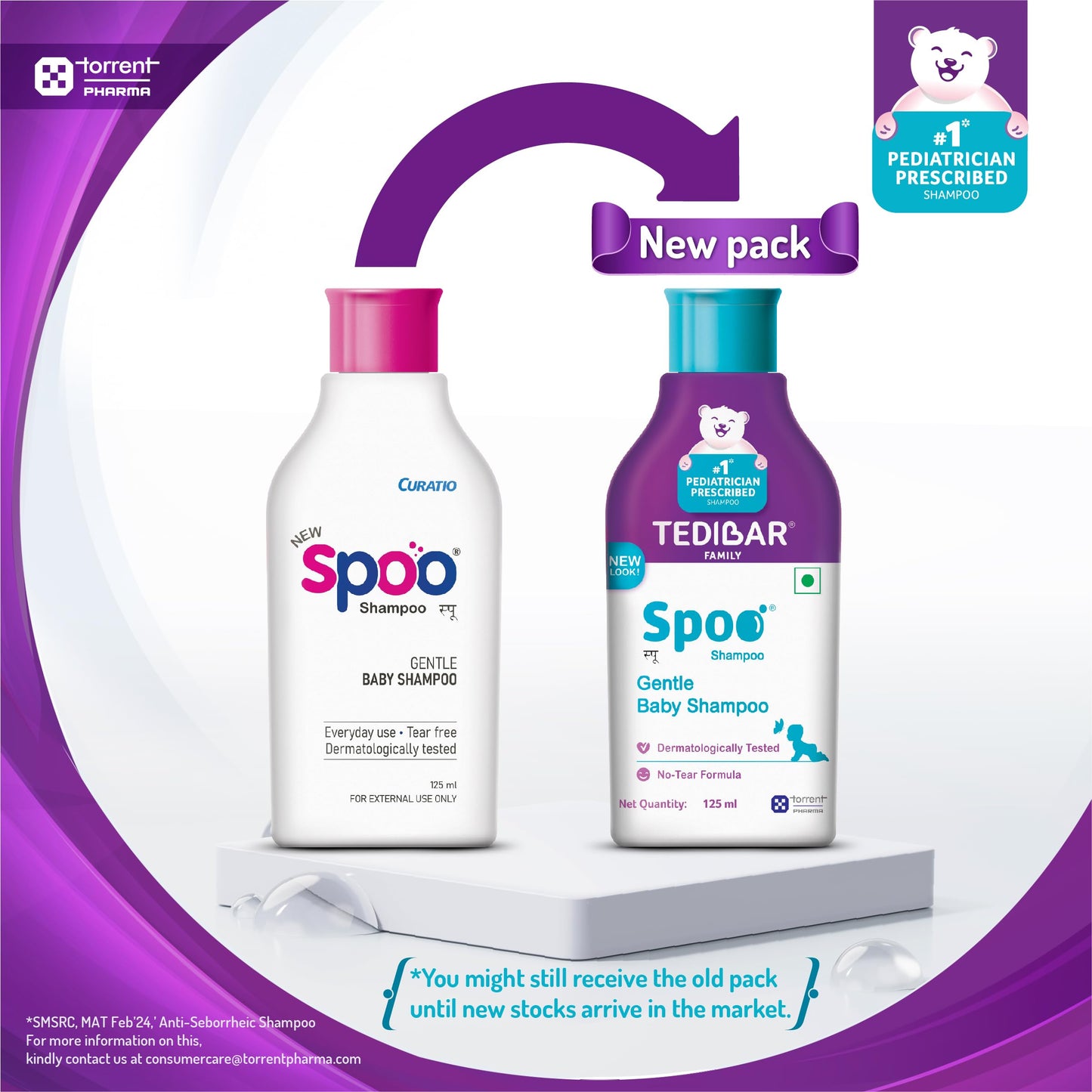 Spoo Shampoo 125ml (Pack of 3)