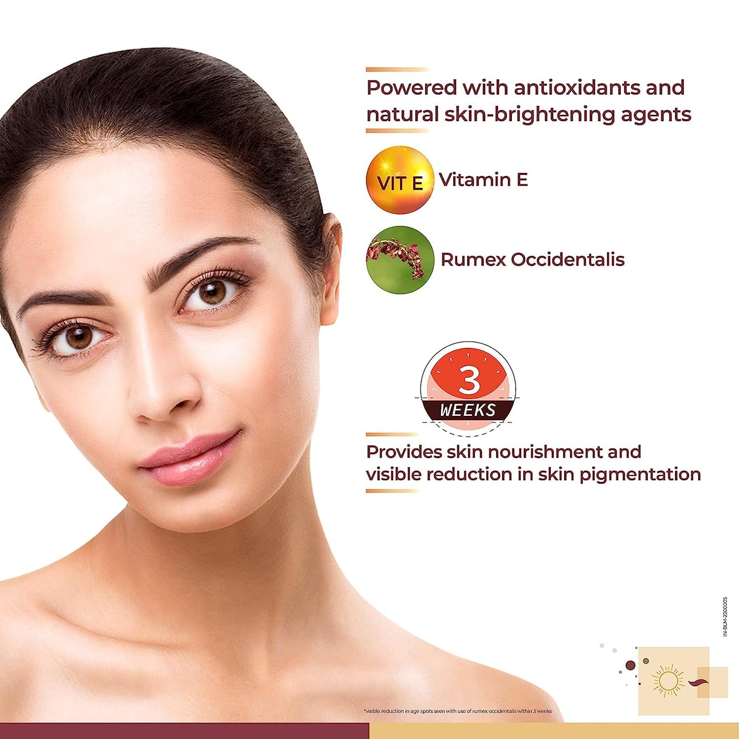 Bi-luma Advance Skin Brightening Day Cream For Even Skin Tone, Blended With Vitamin E & Natural Ingredients For Dark Spots, 50g