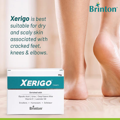 Xerigo Intense Skin Moisturizing Cream 50 gm | brinton