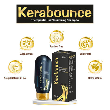 Kerabounce Hair Volumizing Shampoo 100 ml