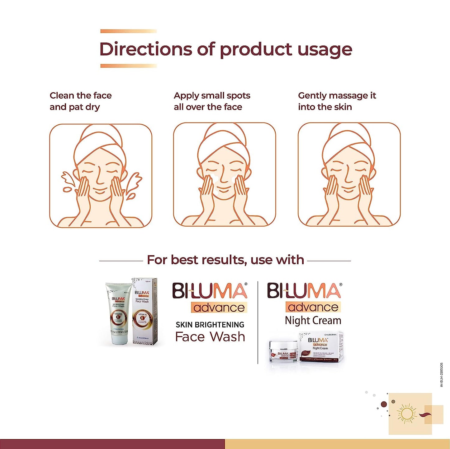 Bi-luma Advance Skin Brightening Day Cream For Even Skin Tone, Blended With Vitamin E & Natural Ingredients For Dark Spots, 50g