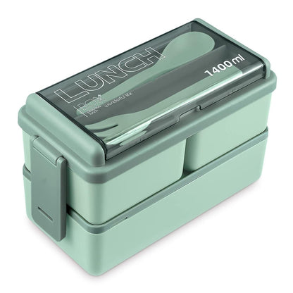 Lunch Box for Office Men and Lunch Box for Kids, Microwave Safe Lunch Boxes (Pack of 1,Multicolor, Plastic