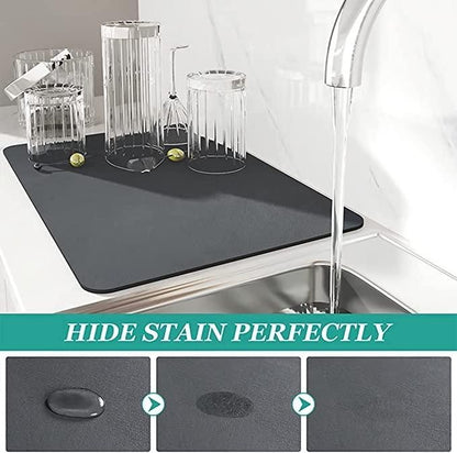 Quick-Drying Mat - Pack of 2 ((Assorted)) Dish Drying Mat