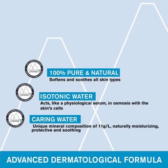 Uriage Thermal Water Mineralized Face Toner Mist Pure Natural Hydrates Soothes Repairs Skin Barrier 300ML