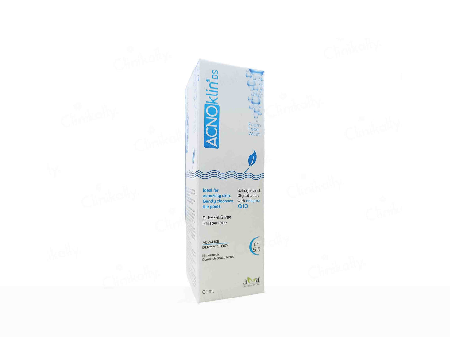 Acnoklin ds foam face wash ingredients