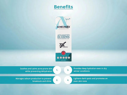 Acnecross Advanced Oil Control Moisturizing Gel 60ml