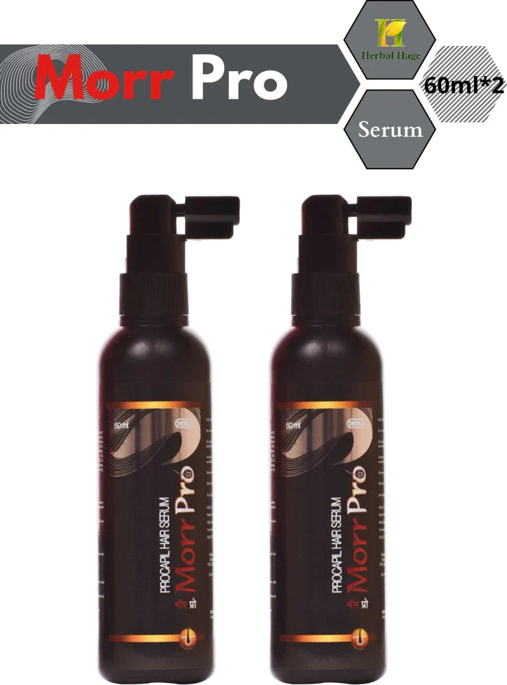 MORR PRO HAIR SERUM (PACK OF 2) 60 ML  (120 ml)