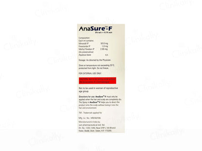 Anasure-F 5  Solution 60ml