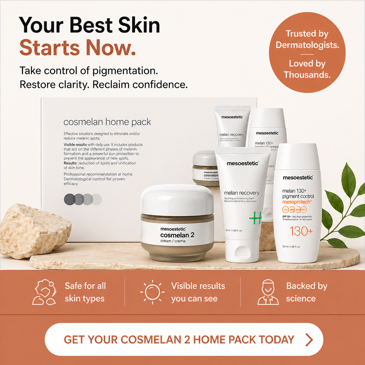 Mesoestetic Cosmelan Home Pack