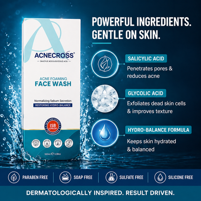 Acnecross Acne Foaming Face Wash 100ml