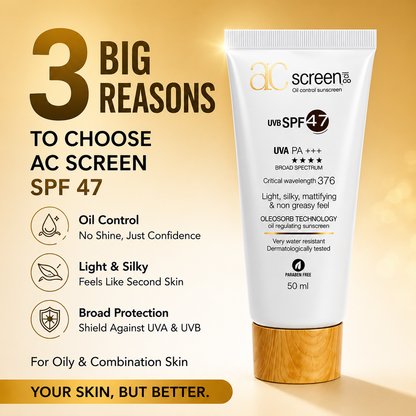 Ac Screen Sunscreen Gel, 50ml
