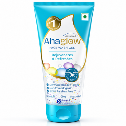 Ahaglow Advanced Skin Rejuvenating Face Wash Gel 100g