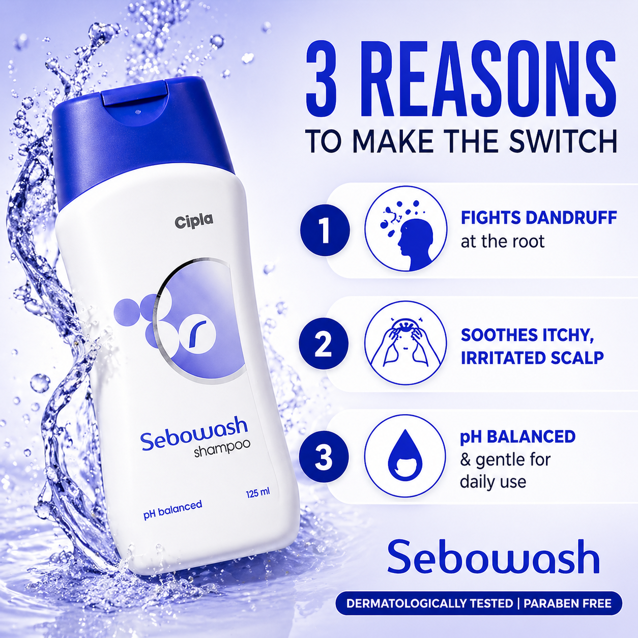 Sebowash Shampoo 100ml