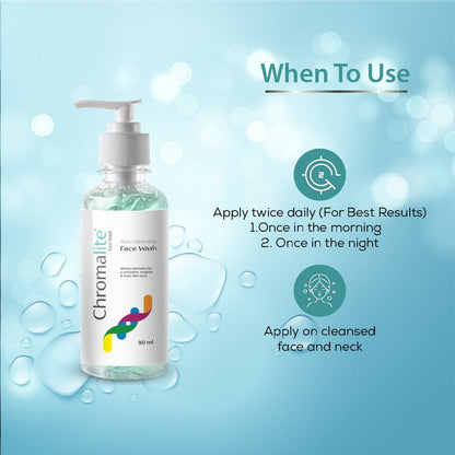 Chromalite face wash 90ml