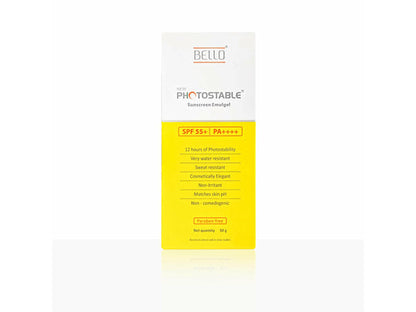 Photostable New SPF 55+ PA++++ Emulgel Sunscreen, 50gm