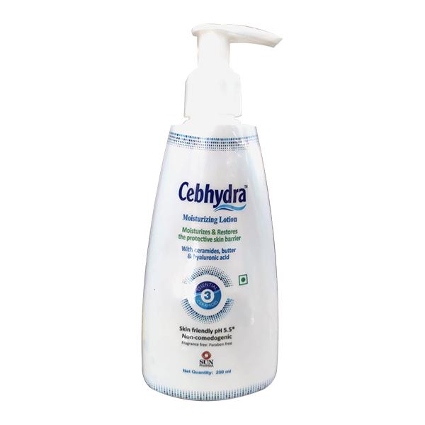 SUN PHARMA Cebhydra Moisturizing Lotion (Paraben Free)