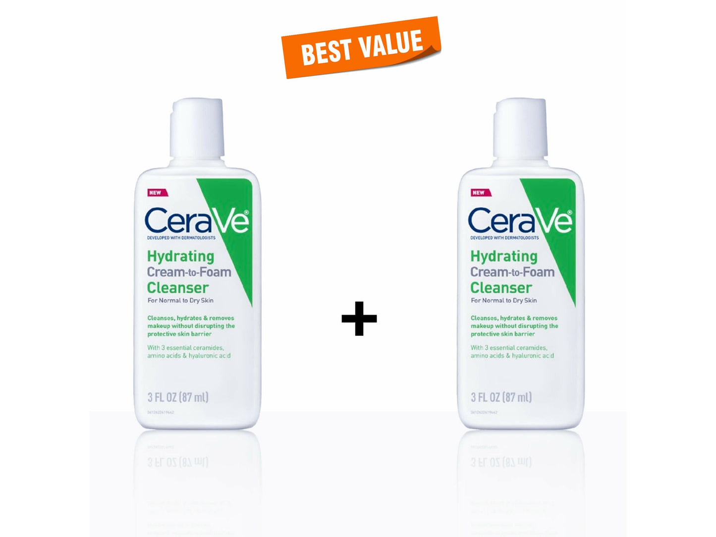 CeraVe Hydrating Cream To Foam Cleanser