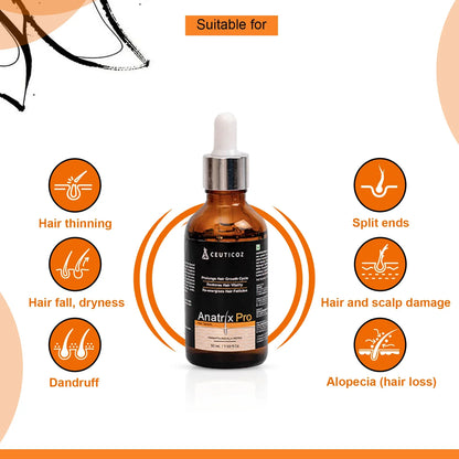 Anatrix Pro Hair Serum 50ml Pack of 1 |Ceuticoz