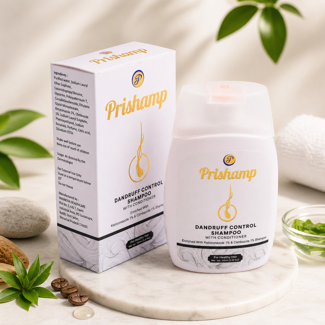 Prishamp Dandruff Control Shampoo 100ml