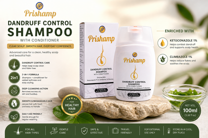 Prishamp Dandruff Control Shampoo 100ml