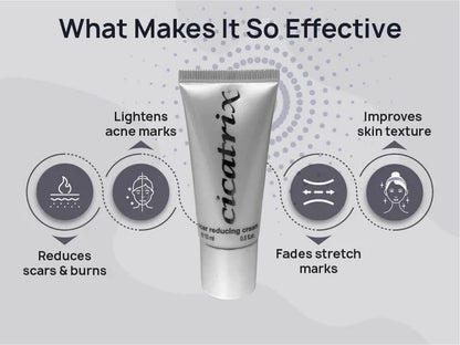 Cicatrix scar reducing cream