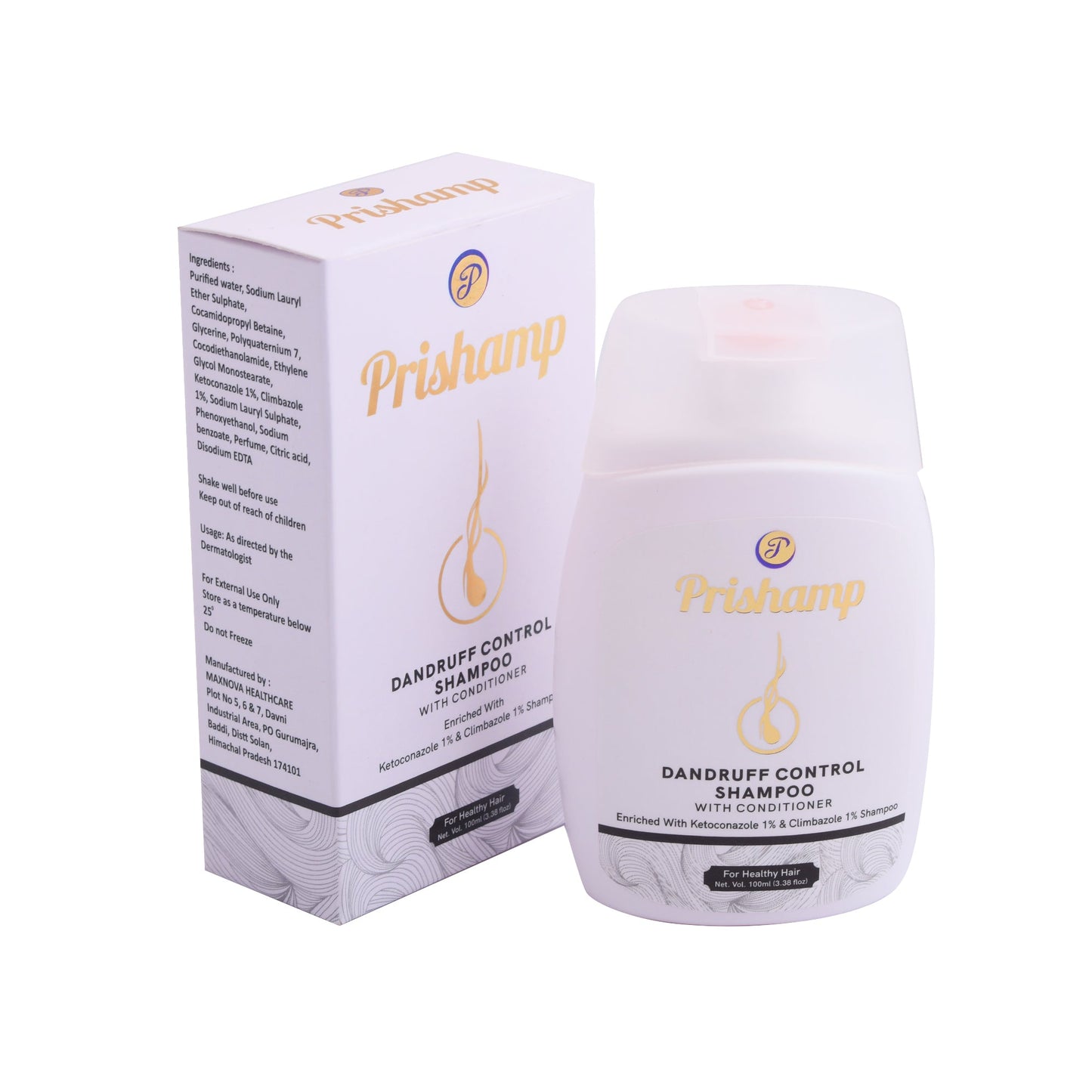 Prishamp Dandruff Control Shampoo 100ml