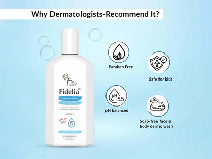Fixderma Fidelia Gentle Skin Cleanser 250ml