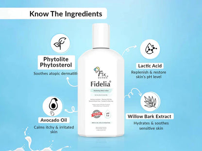Fixderma Fidelia Hydrating Body Lotion 250ml Ingredients 