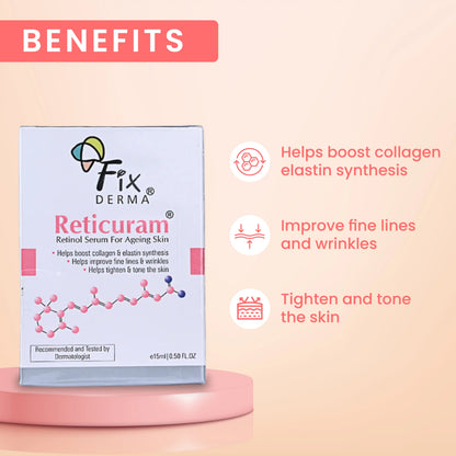 Fixderma Reticuram Serum for Ageing Skin 15ml
