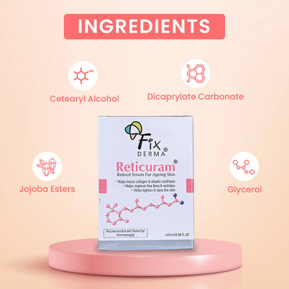Fixderma Reticuram Serum for Ageing Skin 15ml
