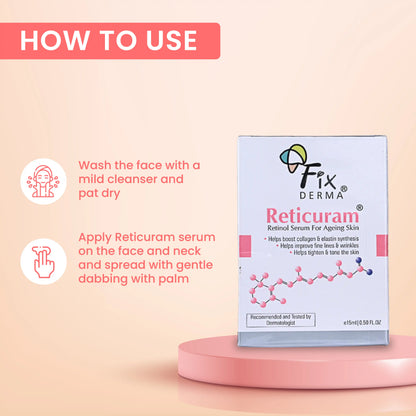 Fixderma Reticuram Serum for Ageing Skin 15ml