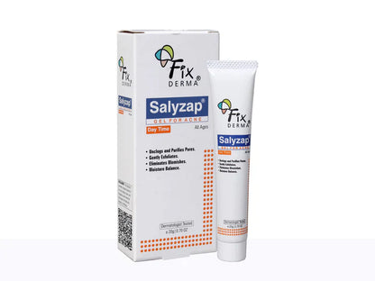 Fixderma salyzap gel for acne 20g day time