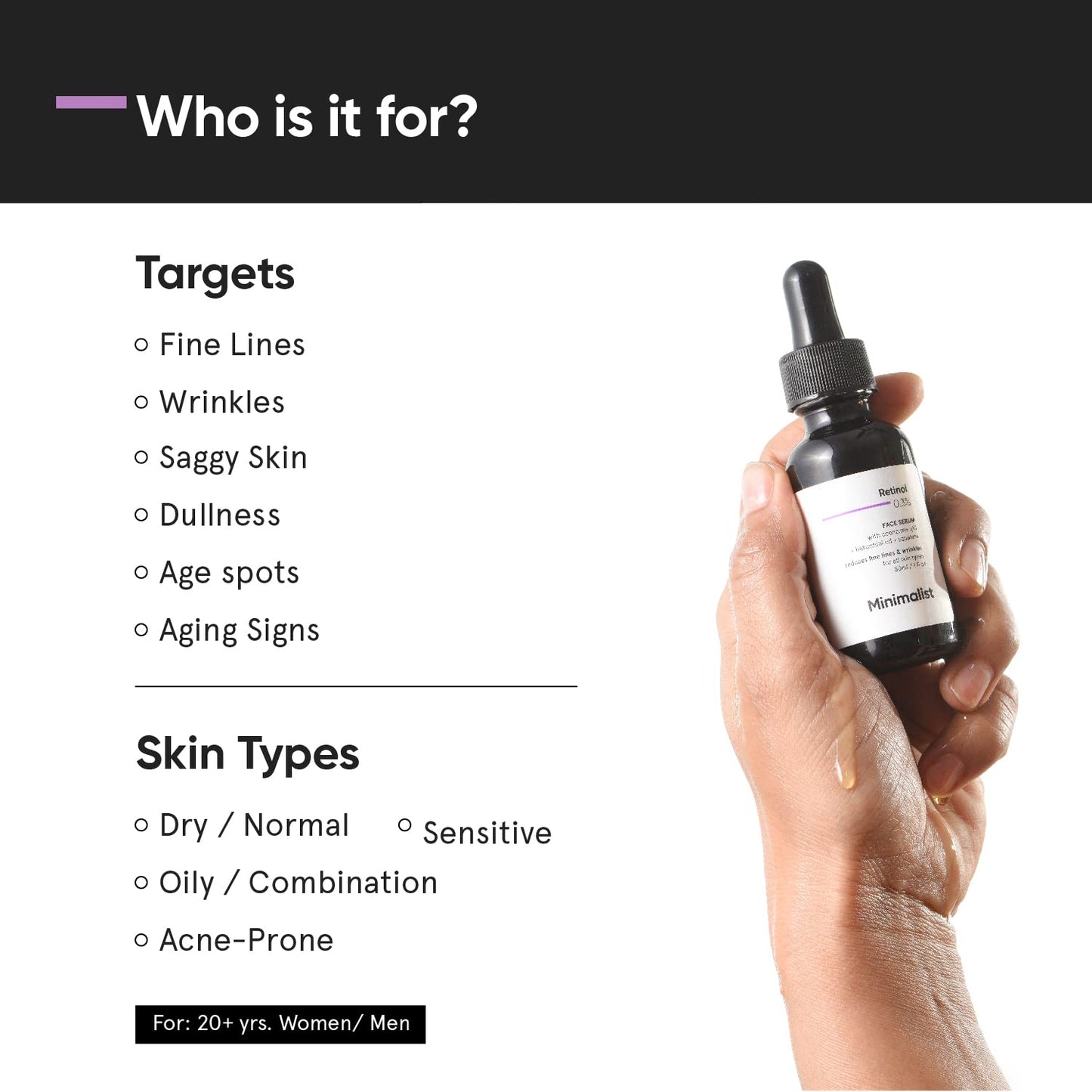 retinol minimalist serum