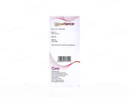 Canixa Glowriance Skin Rejuvenating Face Wash, 100 ml