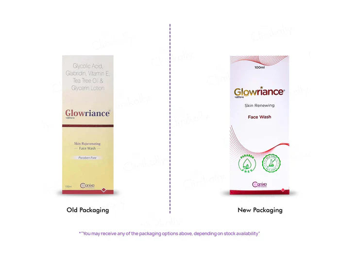 Canixa Glowriance skin renewing face wash 100ml