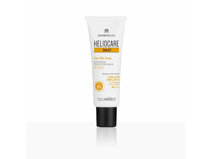 Heliocare 360 Gel Oil-Free Sunscreen Protector Solar Dry Touch SPF 50/PA++++