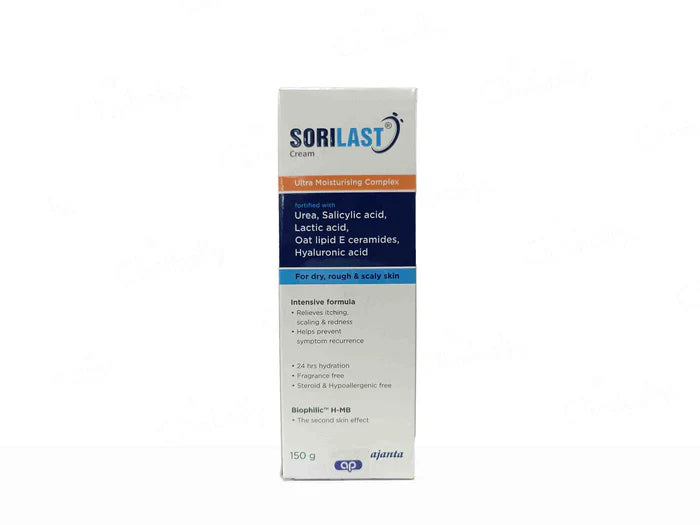 Sorilast ultra moisturising cream 150g pack of 2