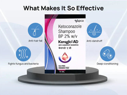 IPCA Keraglo AD shampoo 75ml