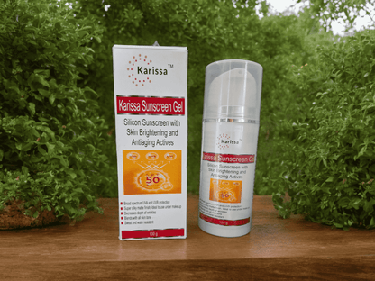 Silicon Sunscreen with Skin Brightening